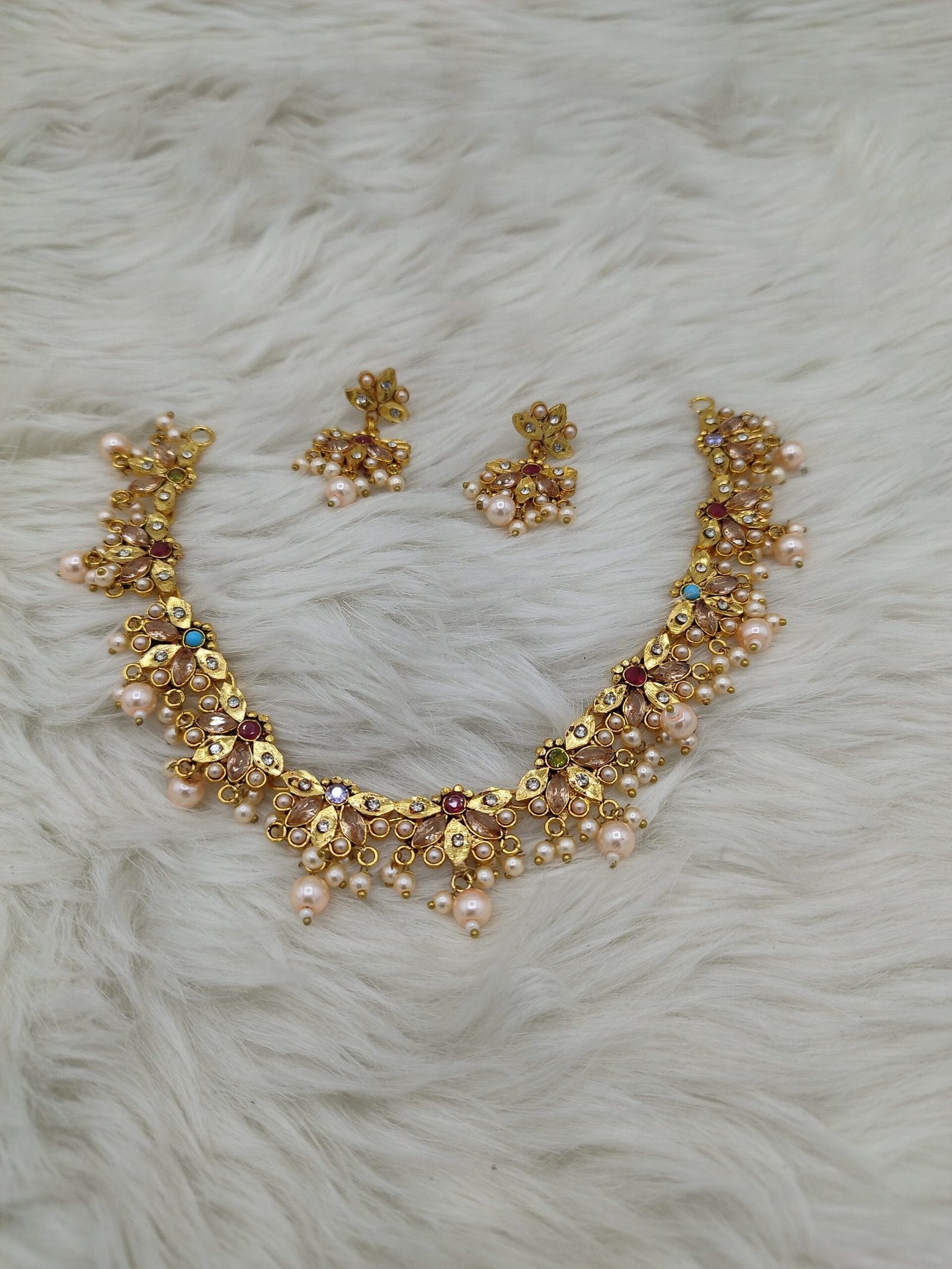 The Eternal Heirloom: Handcrafted Polki & Pearl Symphony