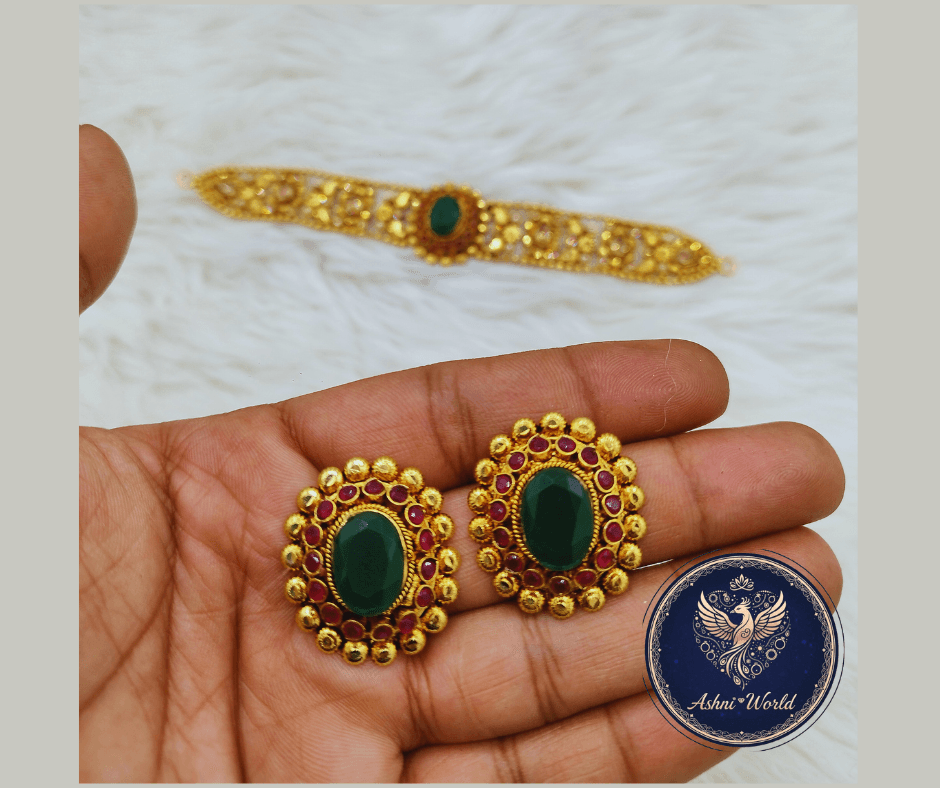 Emerald Royale Choker Set