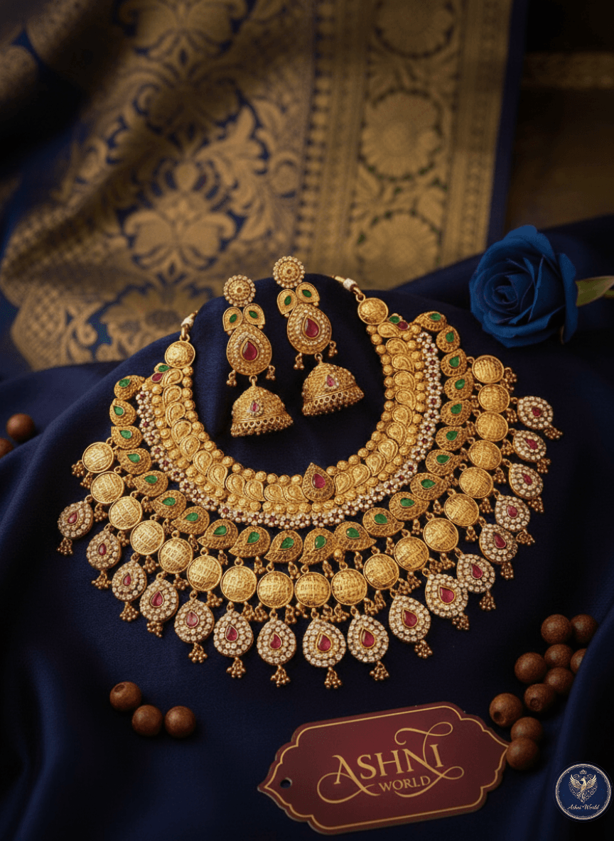 Royal Heritage Necklace Set (Necklace + Earrings)