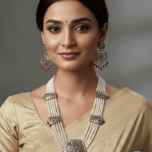 Silver-Plated Shita Har Ensemble