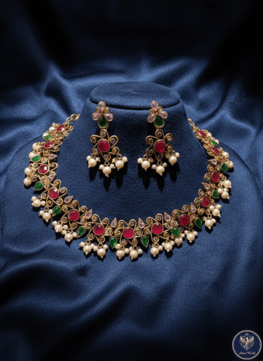 The Rajkumari Heritage Collection: A Symphony of Rubies and Emeralds