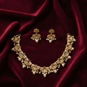 The Eternal Heirloom: Handcrafted Polki & Pearl Symphony