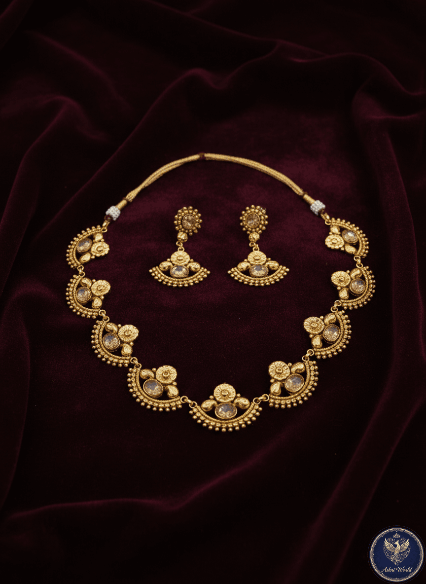 The Imperial Radiance Collection | Handcrafted Heirloom Necklace Set