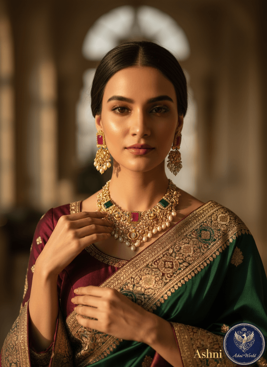 The Regal Heritage Collection: Ashni World Signature Necklace Set