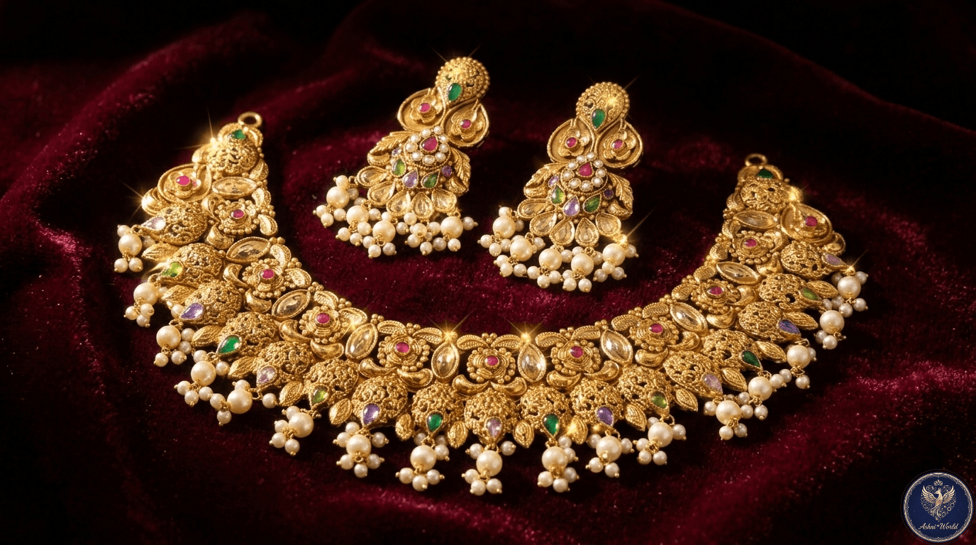 Heritage Blossom Necklace & Earring Set