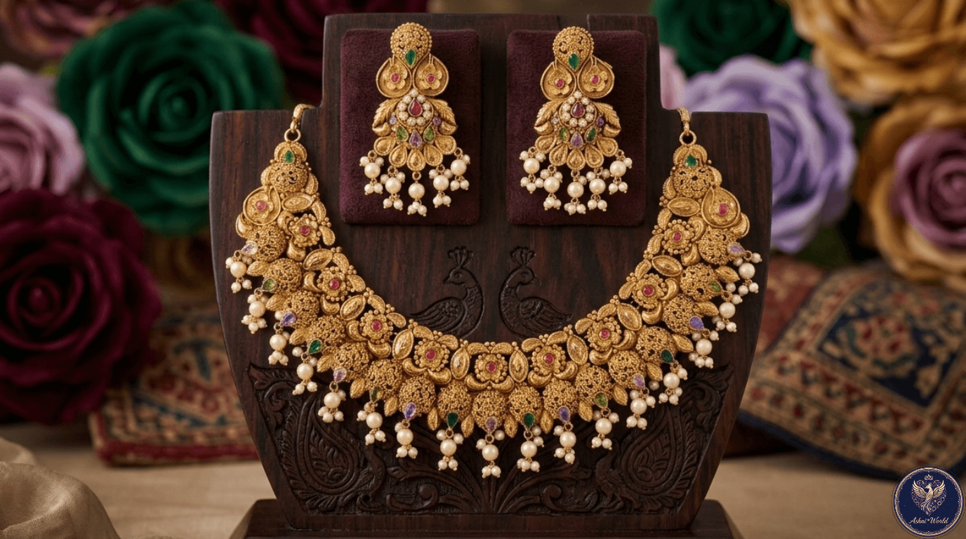Heritage Blossom Necklace & Earring Set