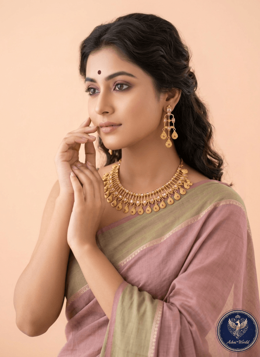 The Rajkumari Polki Ensemble: A Symphony of Golden Grace