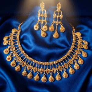 The Rajkumari Polki Ensemble: A Symphony of Golden Grace