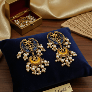 The Celestial Midnight Chandbalis: An Ode to Royal Evenings