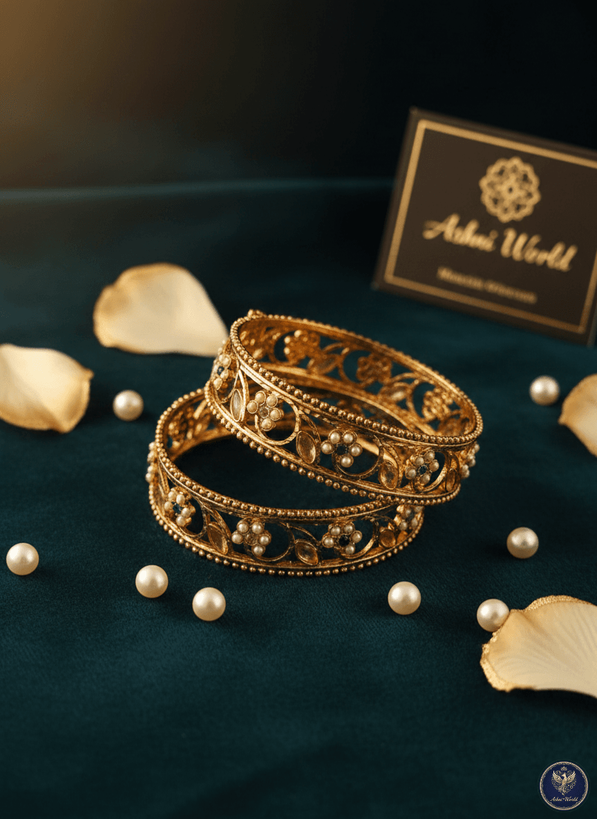The Noor-E-Zaman Filigree Bangles