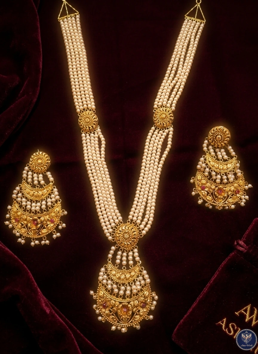 The Imperial Chandbali Shita Har Set