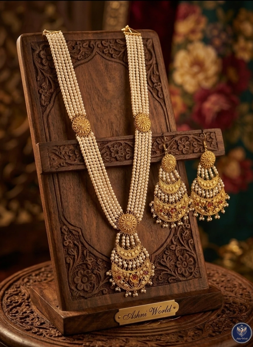 The Imperial Chandbali Shita Har Set