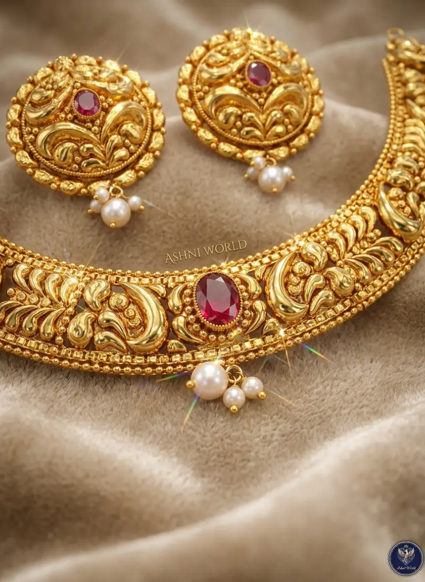 The Rajwadi Heritage Choker Set