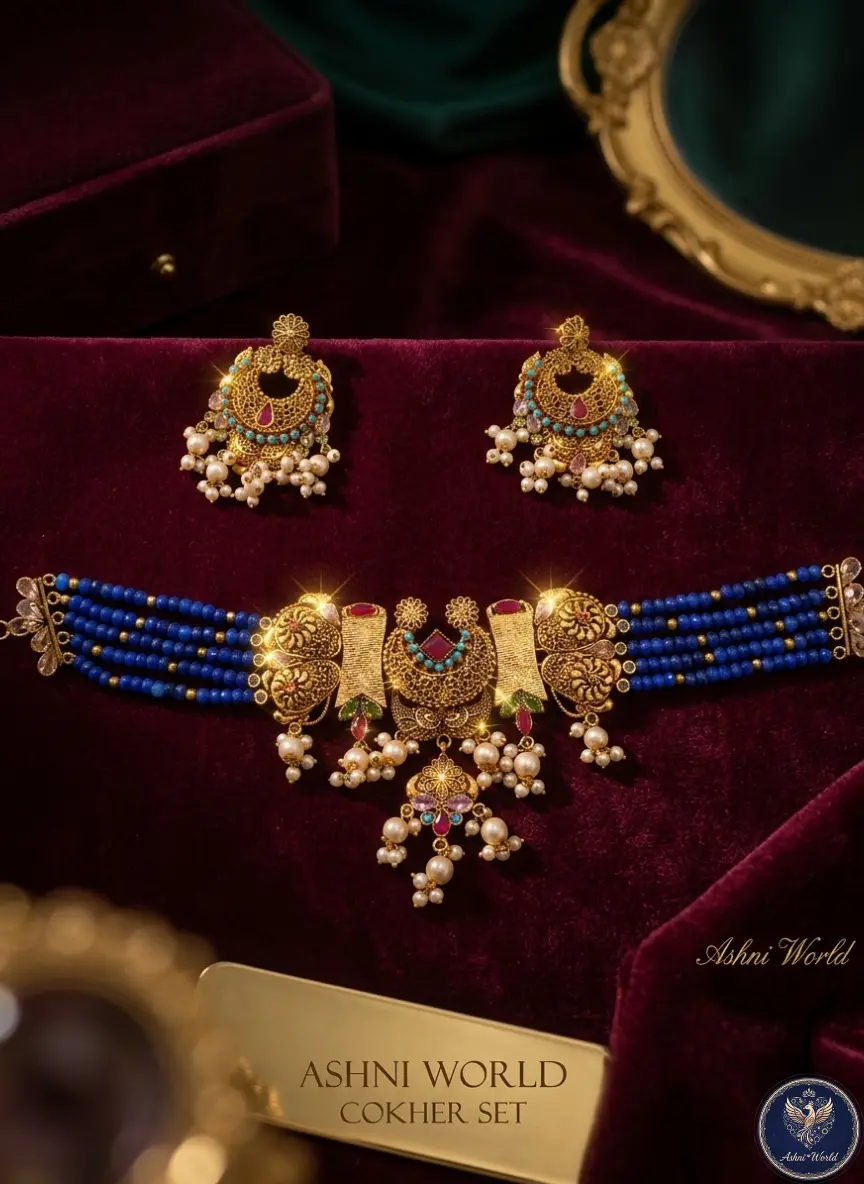 The Royal Azure Heritage Choker Set