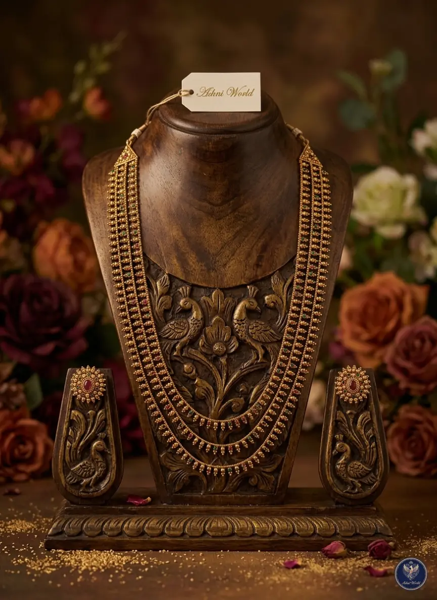 The Regal Heirloom: Gold-Plated Multi-Layered Shitahar Set