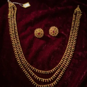 The Regal Heirloom: Gold-Plated Multi-Layered Shitahar Set
