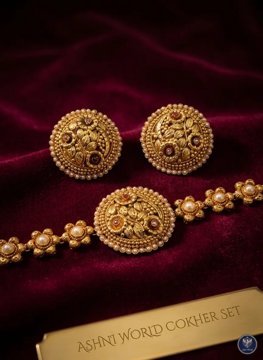 The Rajmata Choker & Earring Set