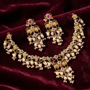 The Empress Filigree Pearl Set
