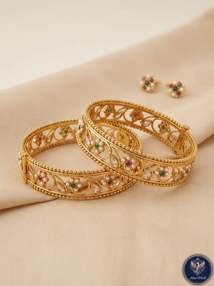 The Noor-E-Zaman Filigree Bangles