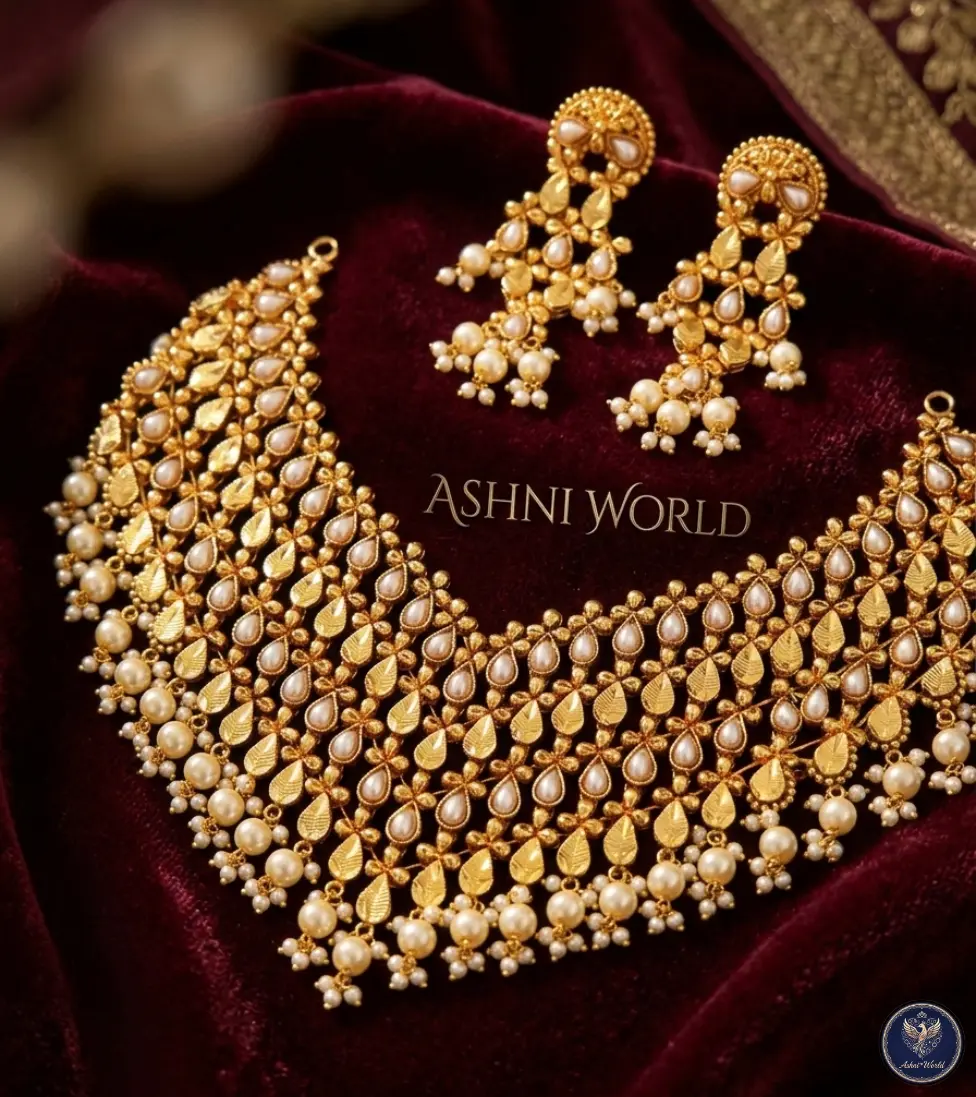 The Swarna-Muktā Grandeur Necklace Set