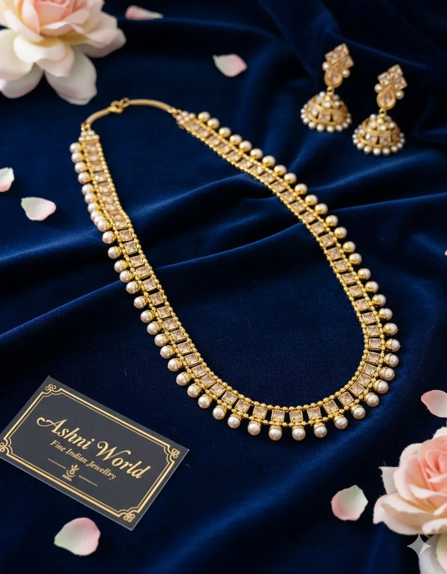 Pearl & Kundan Shita Har