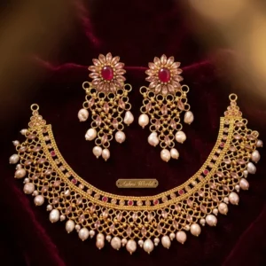 A Symphony of Gilded Bloom & Pearl