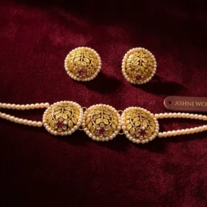 Empress Filigree Pearl Choker Set