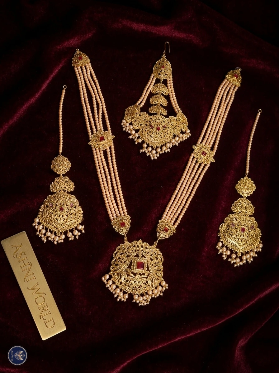 Raj Nandini Filigree Shita Haar Set
