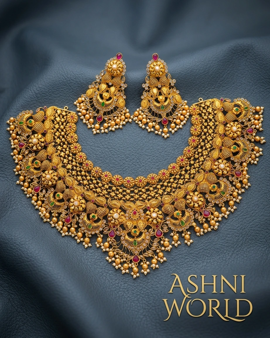 The Rajkumari Royal Heritage necklace Set