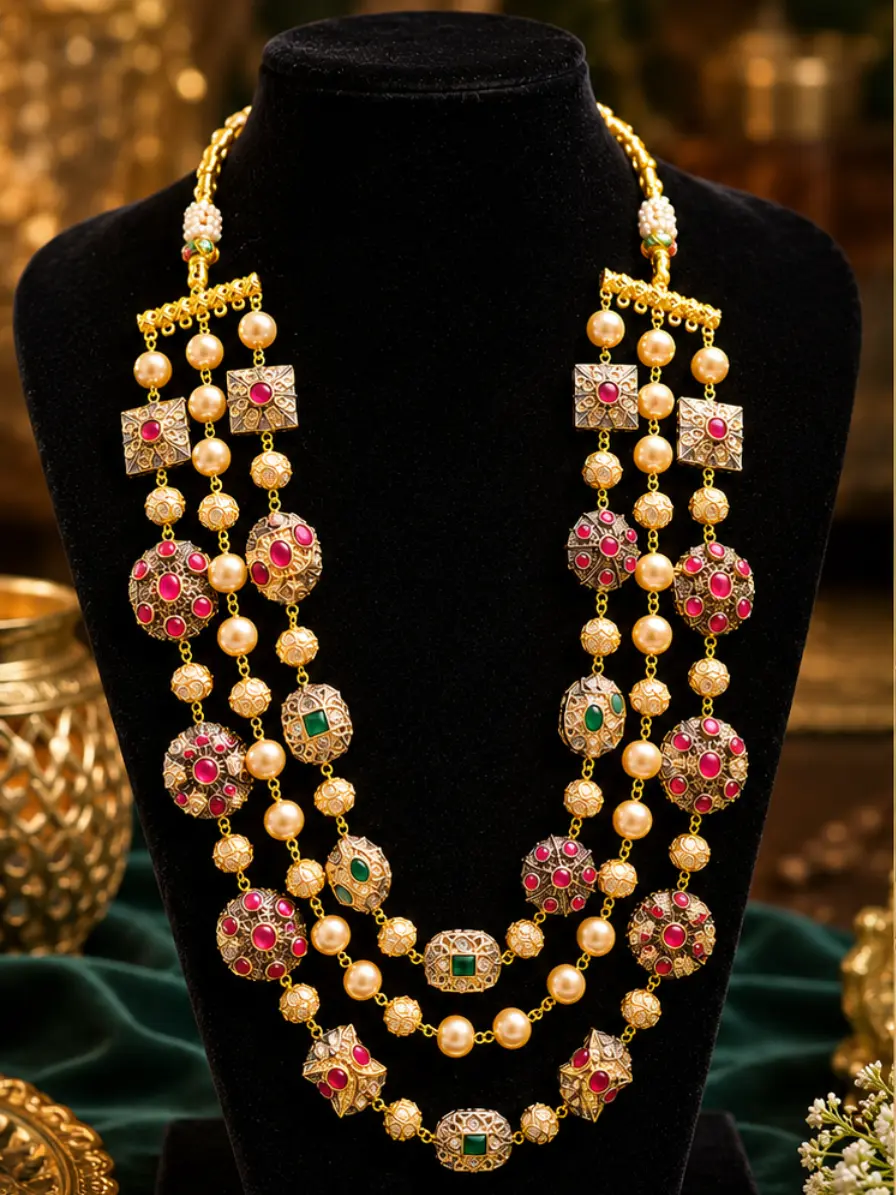 Heritage Royale Multi-Layer Necklace Set