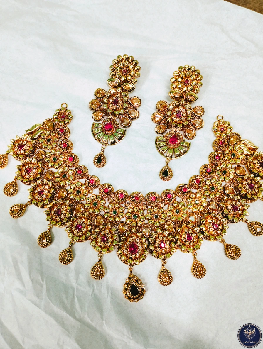 The Imperial Mayurika Heritage Choker Set