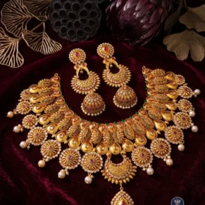 Imperial Heritage Gold-Polished Bridal Set