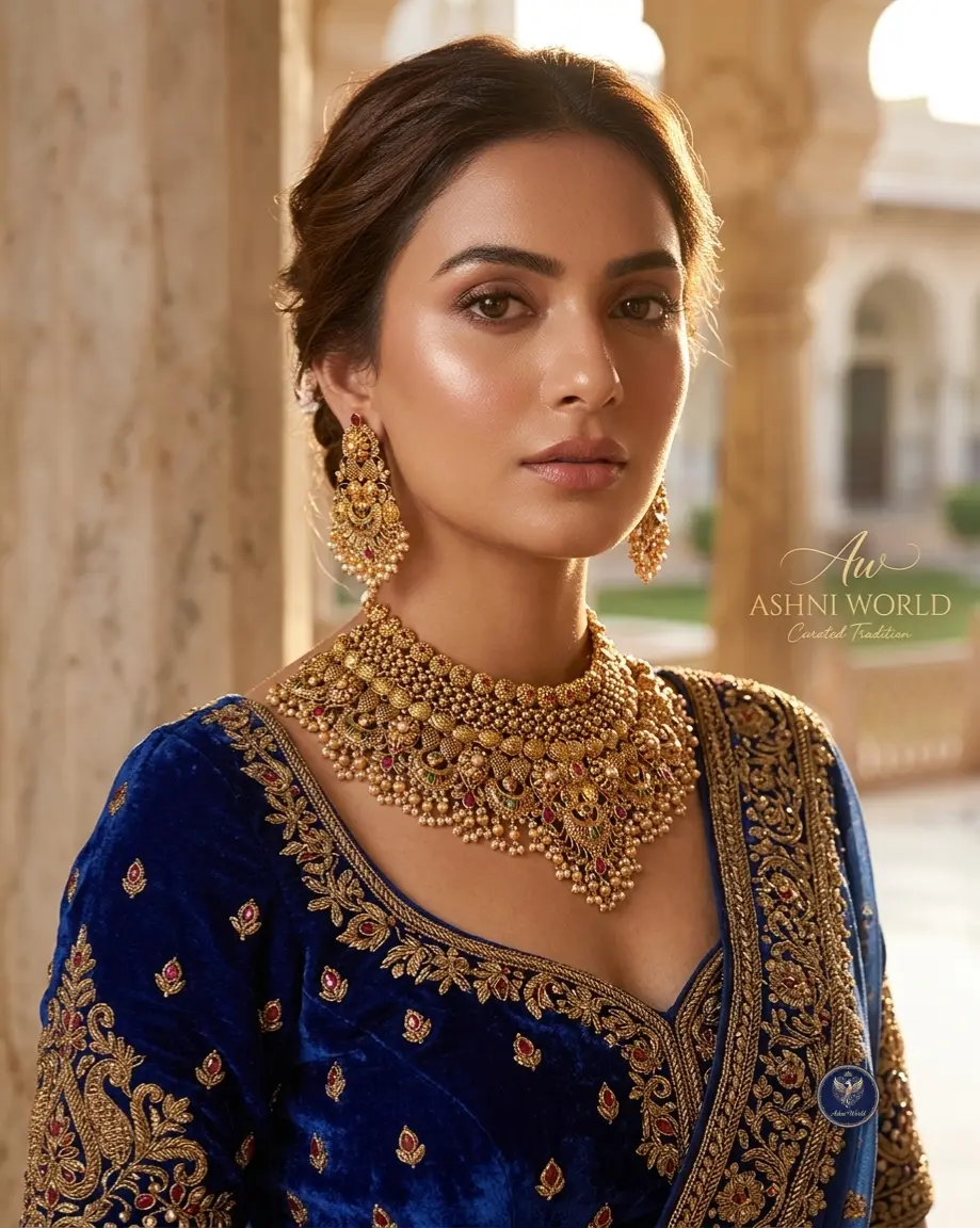 The Rajkumari Royal Heritage necklace Set