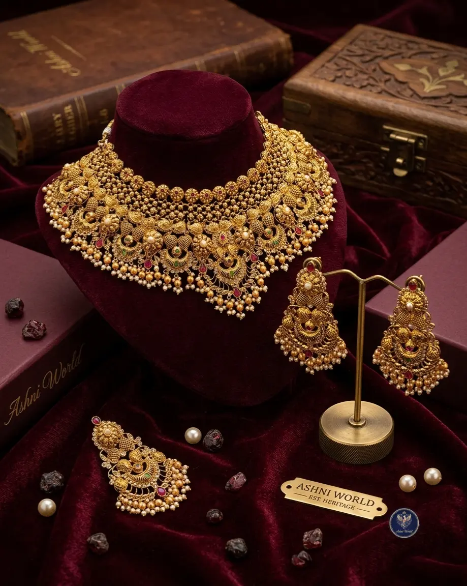 The Rajkumari Royal Heritage necklace Set