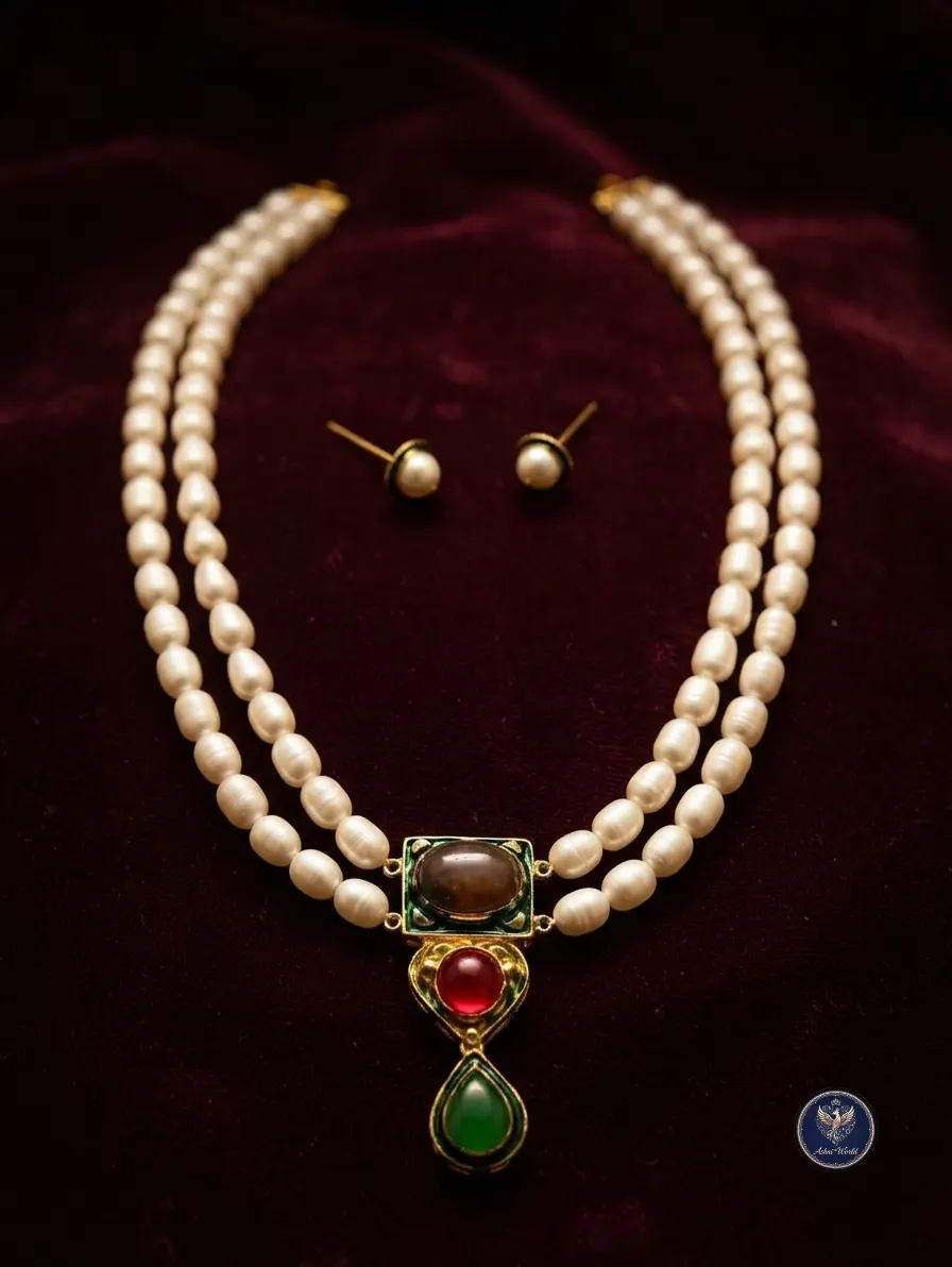 The Empress Heritage Pearl & Gemstone Shita Har