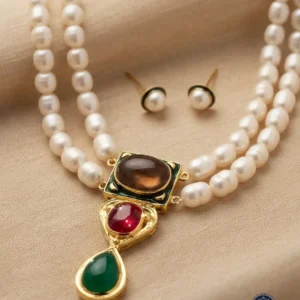 The Empress Heritage Pearl & Gemstone Shita Har