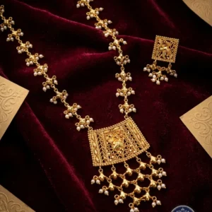 The Empress Filigree Shita Har Set