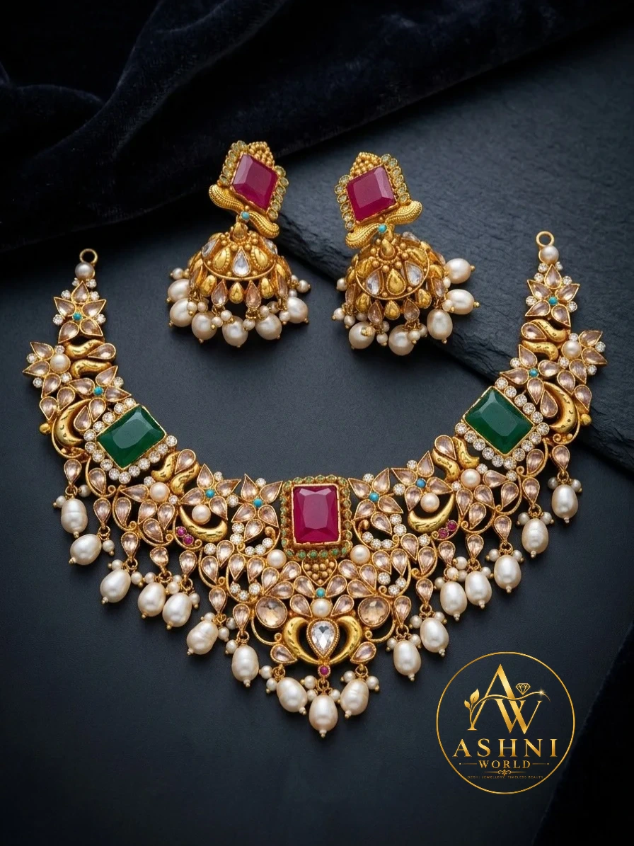 The Regal Heritage Collection: Ashni World Signature Necklace Set