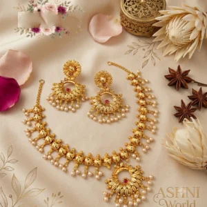 Royal Heritage Filigree Necklace & Earring Set